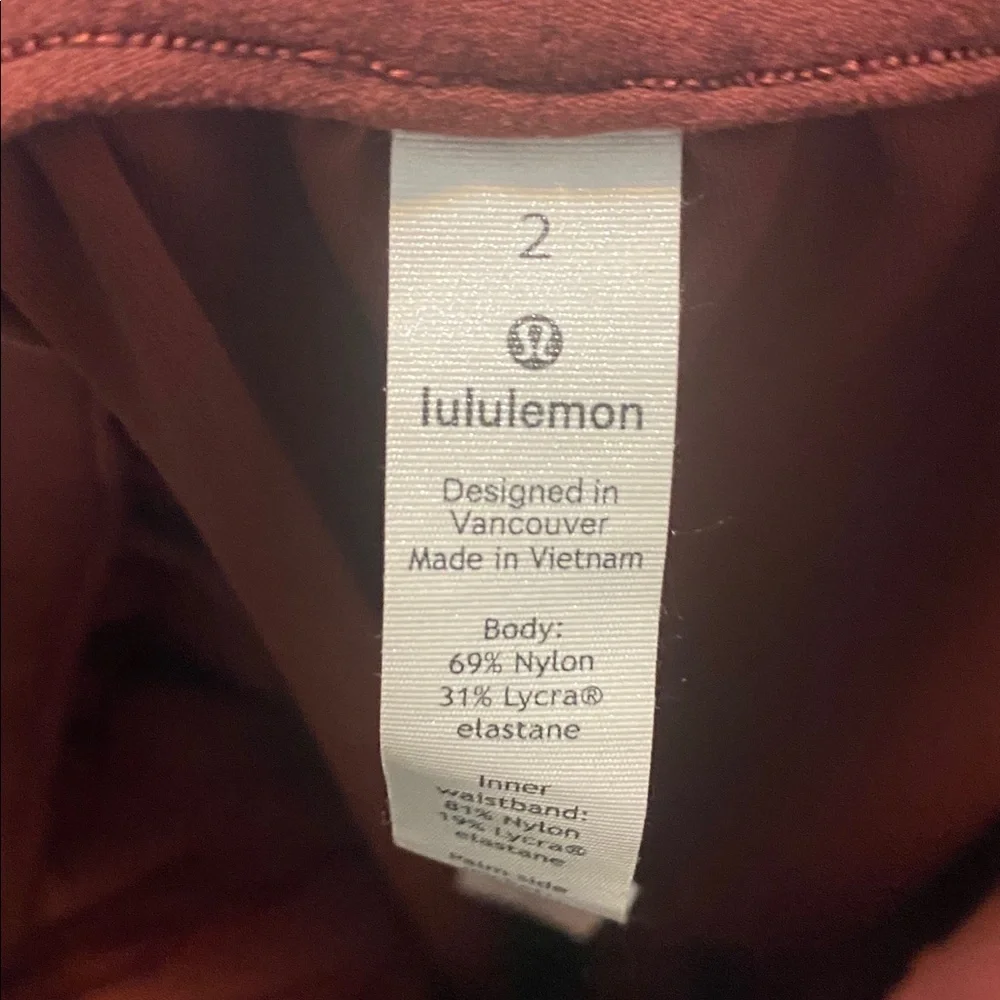 Lululemon Keep Moving Pant 7/8 High Rise In‎ Savannah